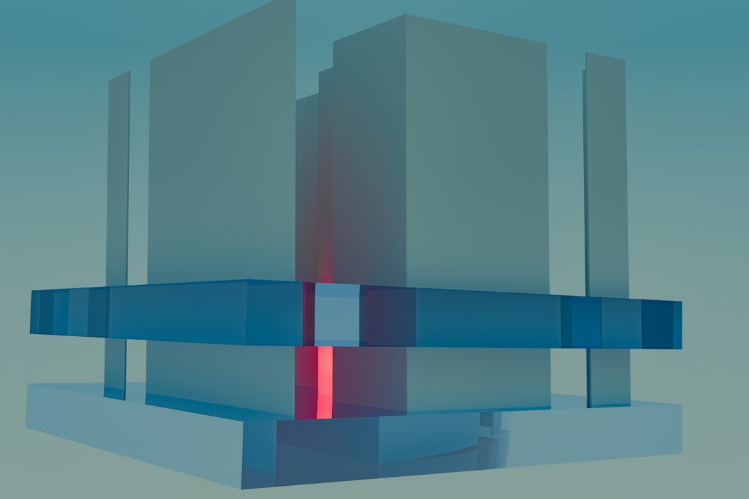 A computer generated image of a building